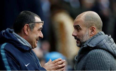 Juventuns có ý định thay Sarri bằng Guardiola