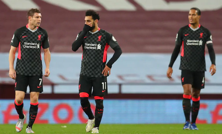 Liverpool có loạt kỷ lục đáng buồn