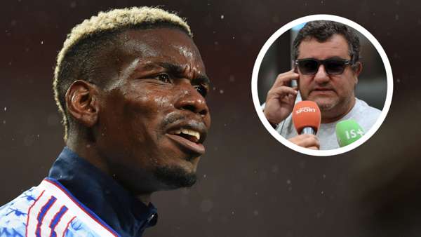 Siêu cò Mino Raiola tiết lộ về tương lai Pogba